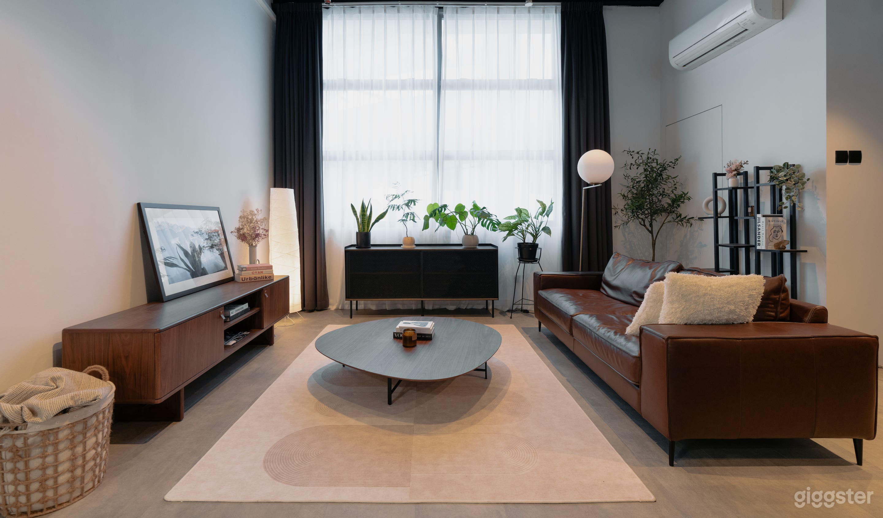 Living room set with furniture included