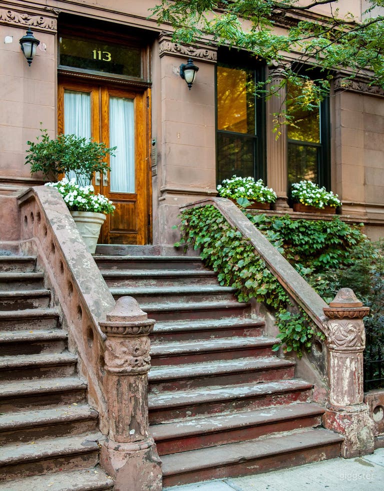  Worn steps add to its authenticity. 