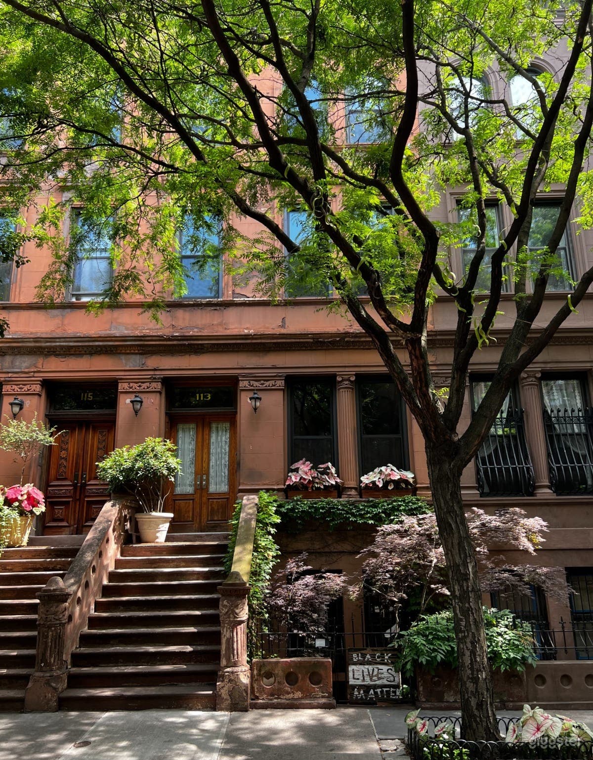 The exterior has a worn old school look.