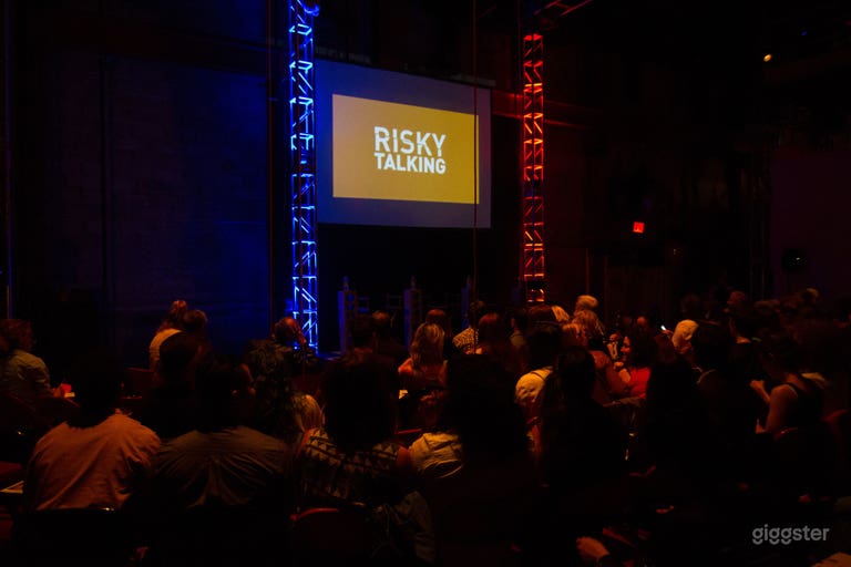   Industrial Warehouse w/ Colorful Accents 