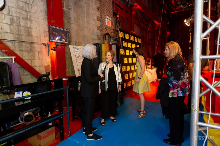   Industrial Warehouse w/ Colorful Accents 