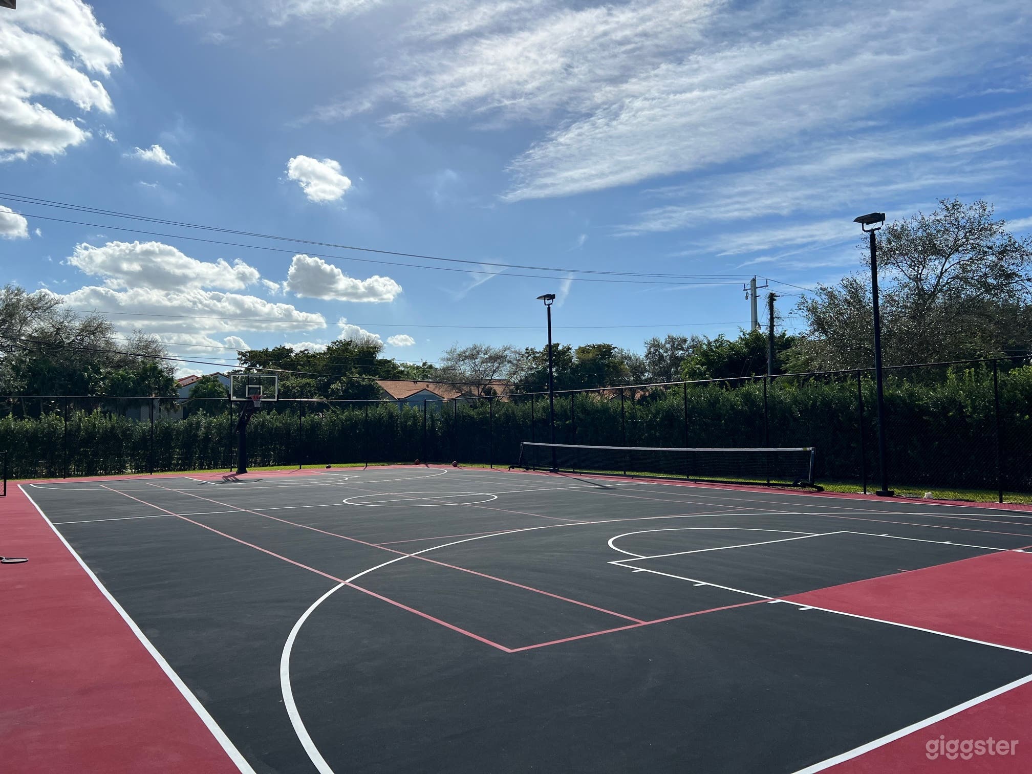 Full NBA Legal-sized Multi-purpose Basketball Court Photo 3