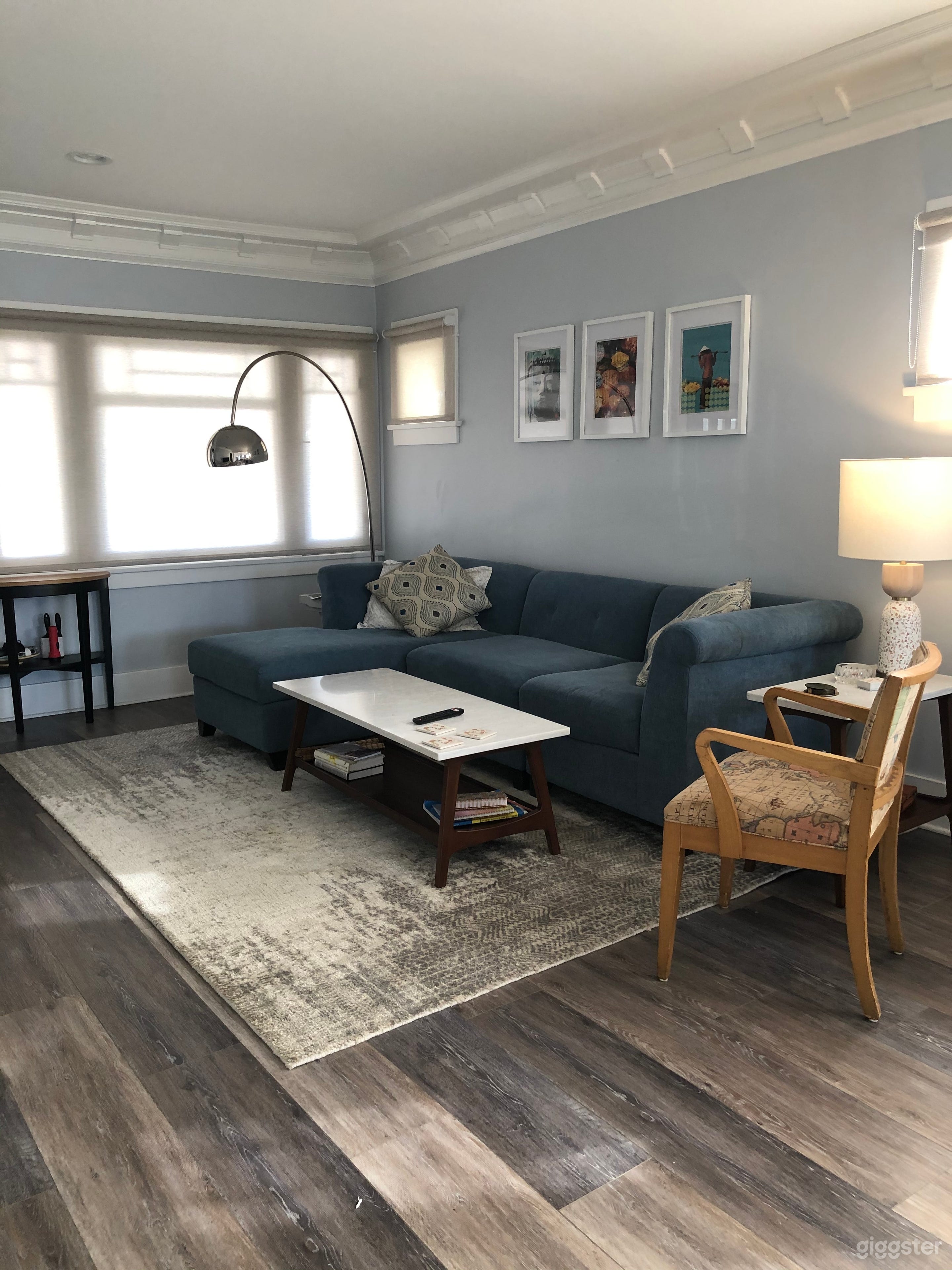 Living room lounge area