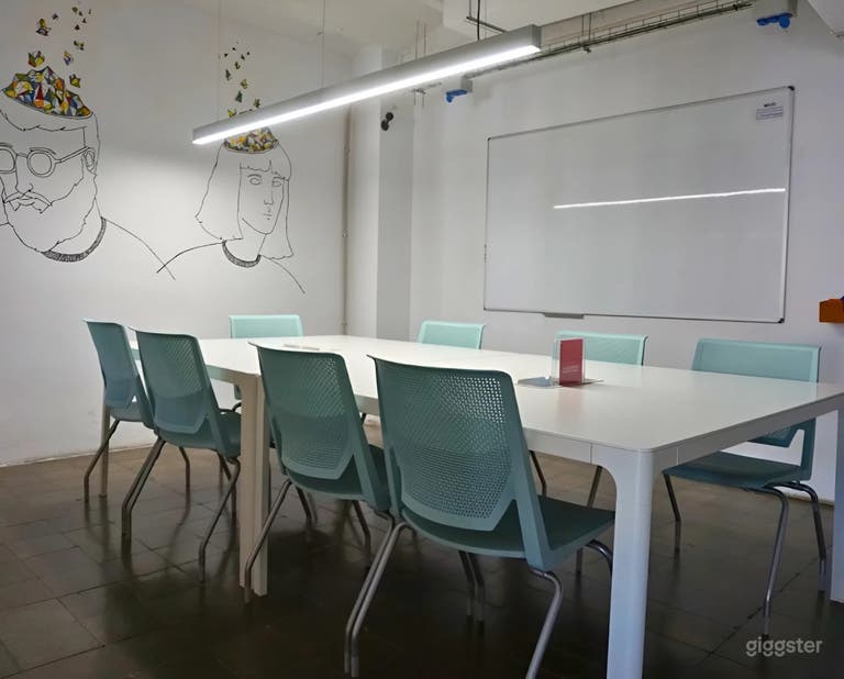  Sala de Reuniones Estilizada para 8 | Sala de Reuniones 3.1 