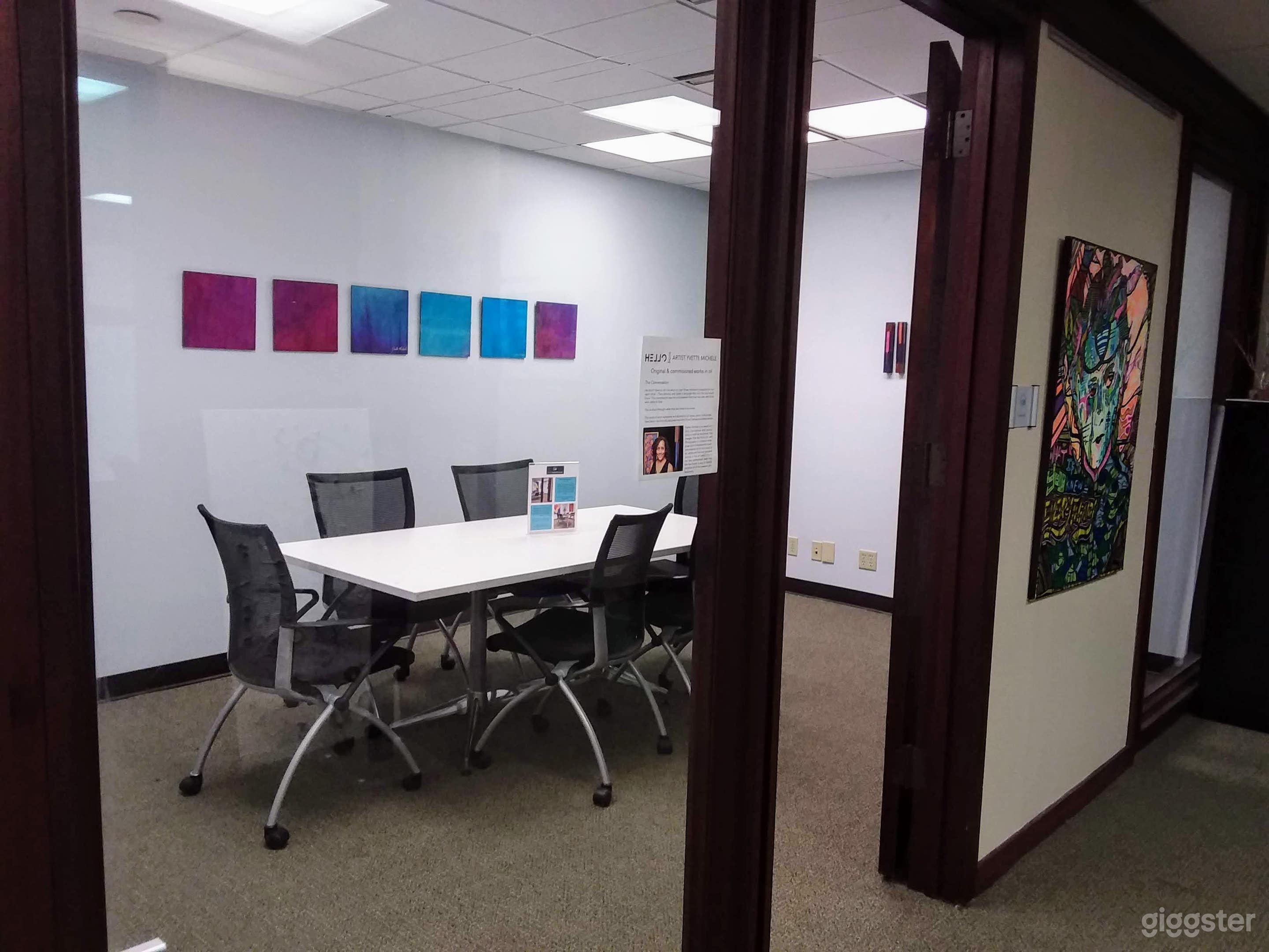 Interior View Meeting Room in Downtown Miami Photo 1