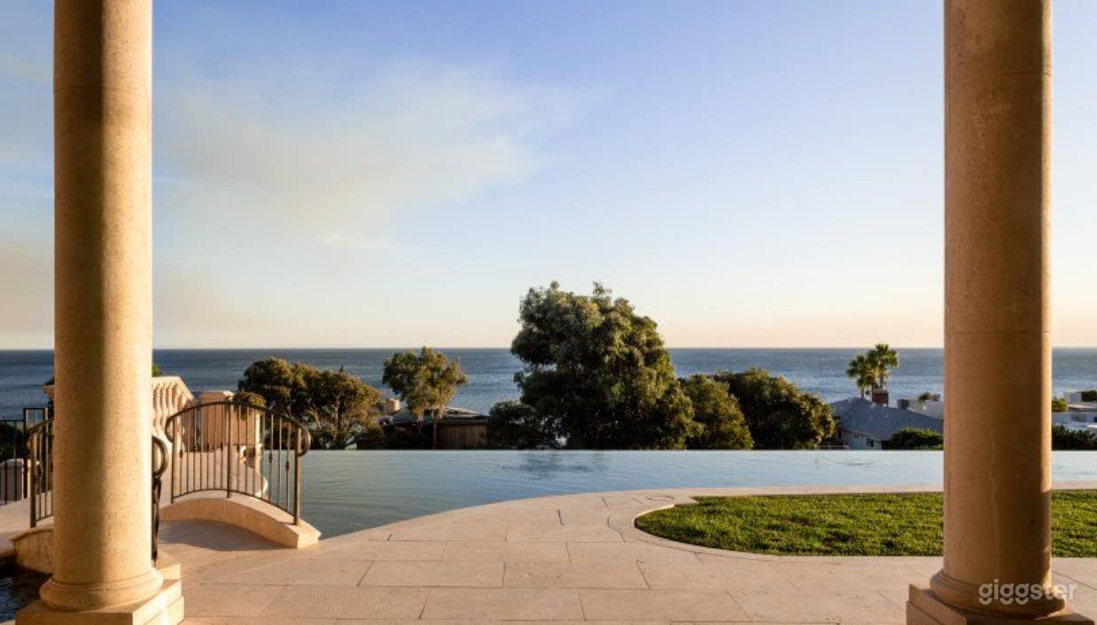 Absolutely Stunning And Luxurious Pool Overlooking Ocean With Access To Patio And Bathroom Photo 2