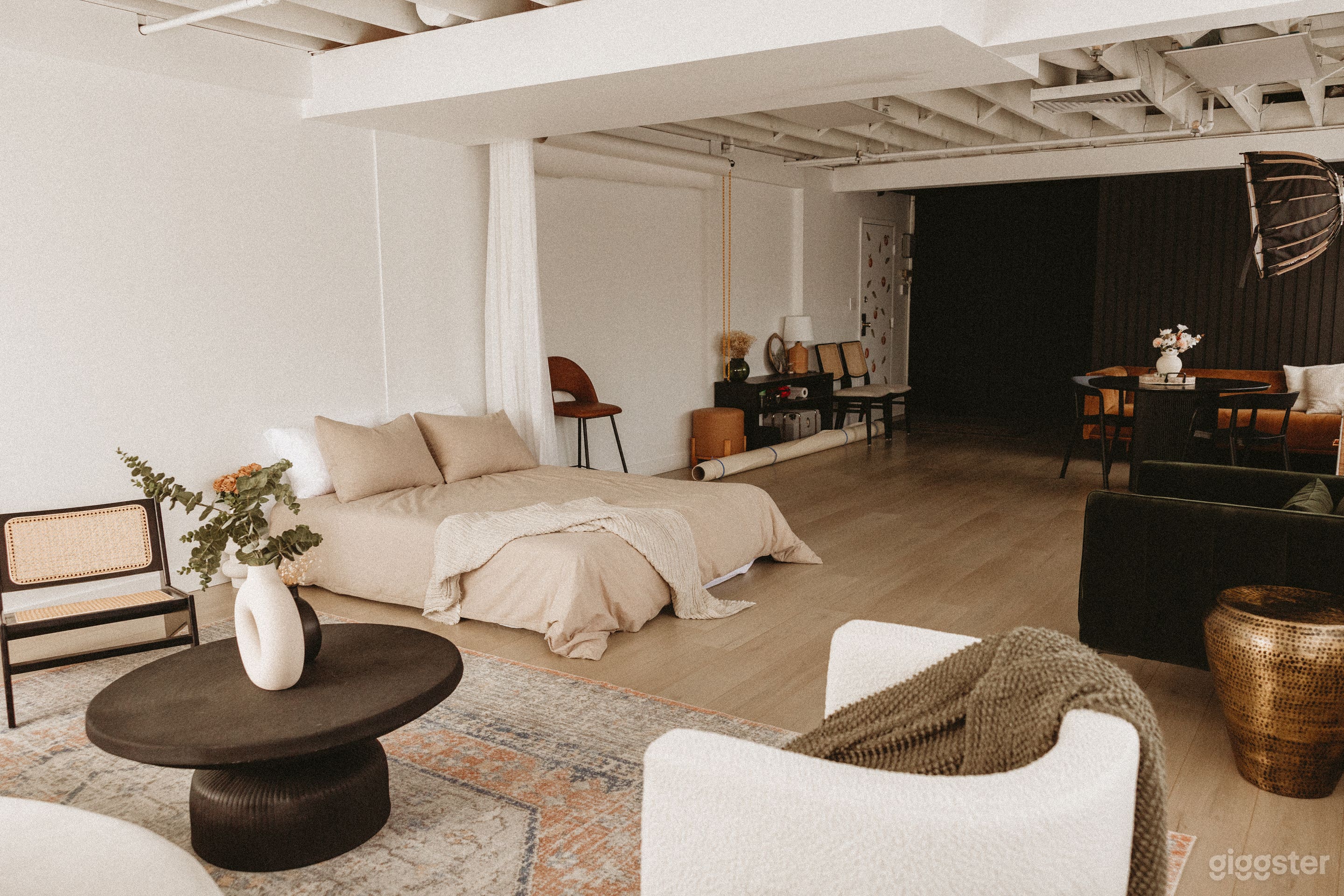 Free and Ample Parking! Bright &amp; Neutral Studio Photo 4