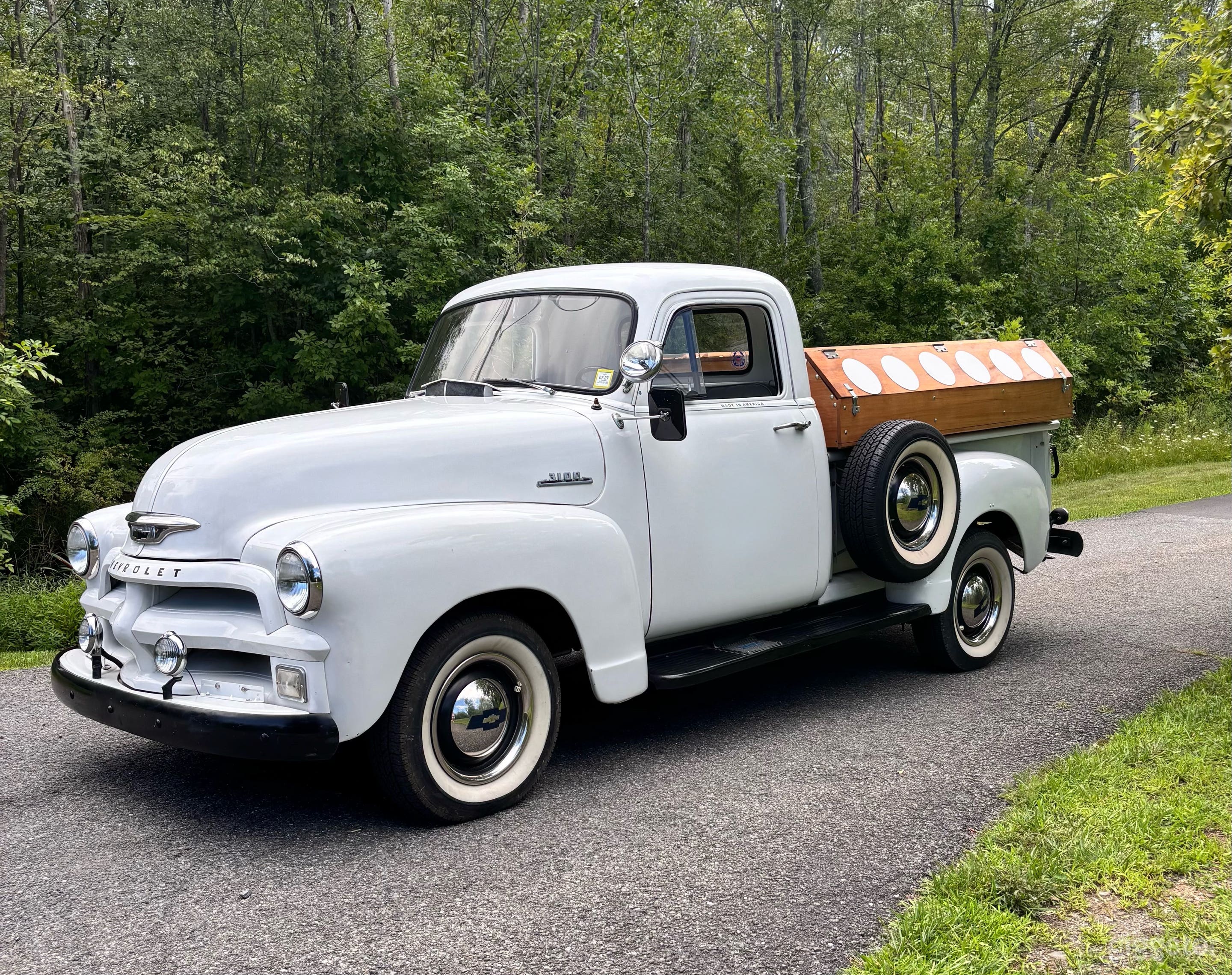 1954 Chevy 3100 Vintage Pickup + Flower Truck Photo 1