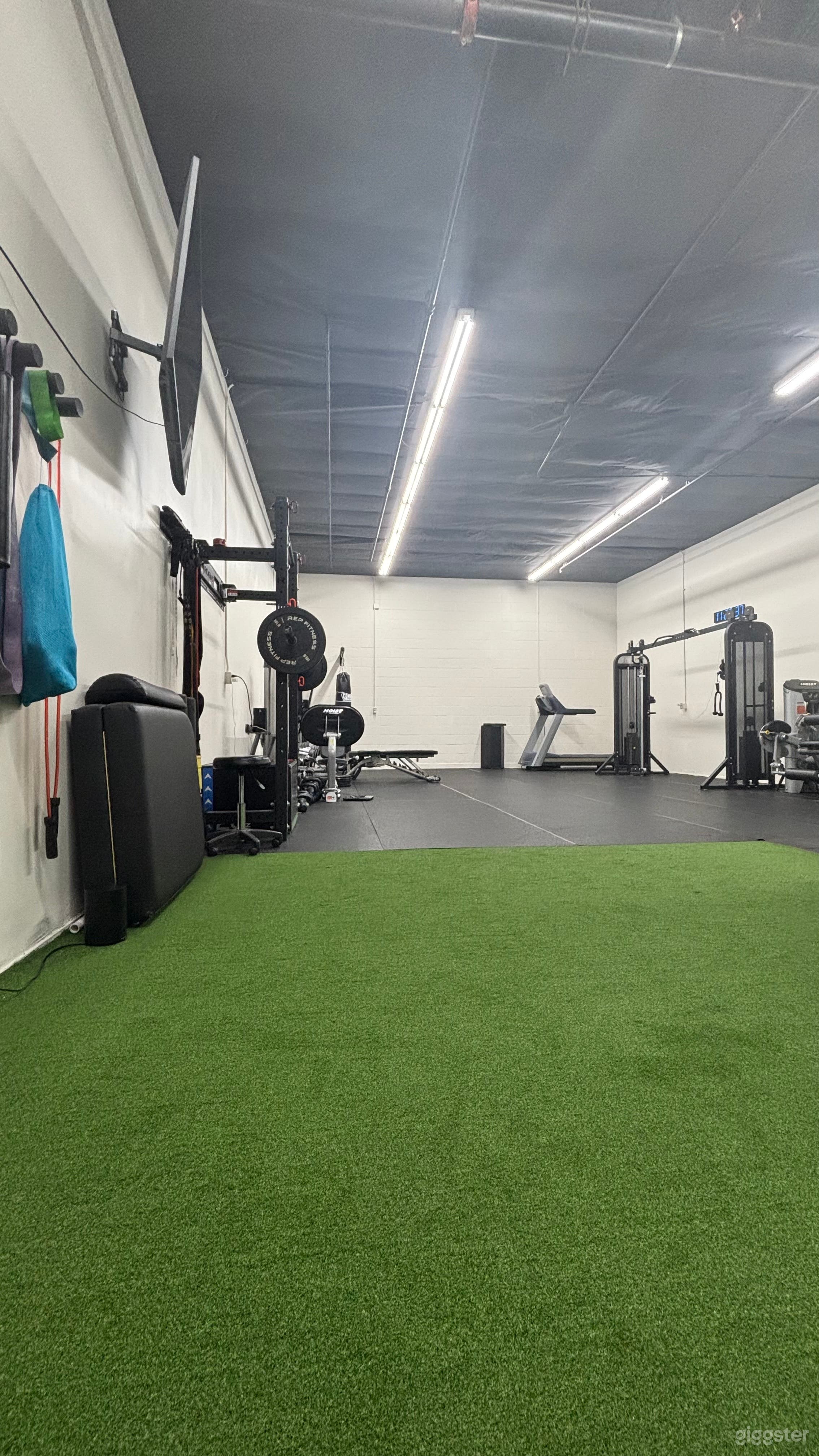 Open gym space