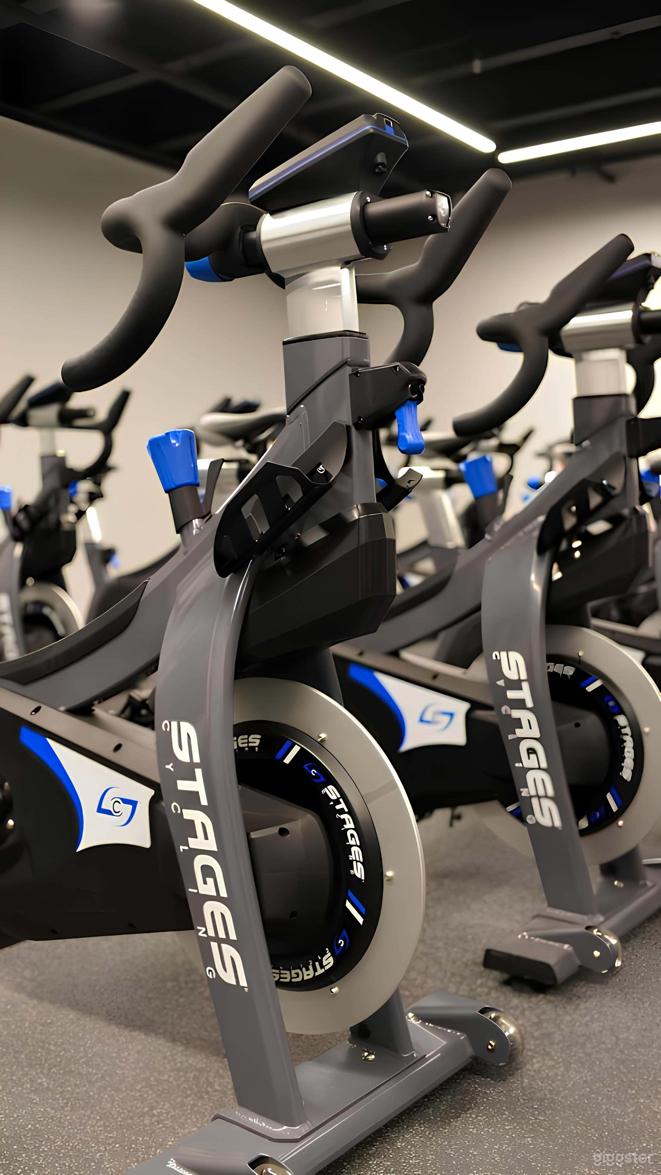 Dramatic Ambiance Cycling Studio Photo 2