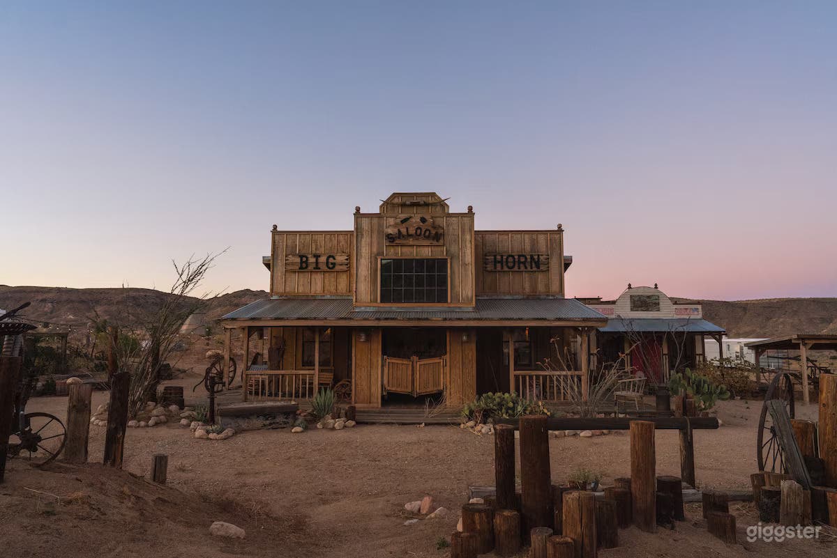 A Western Town w/ Chapel, Saloon and Train Photo 1