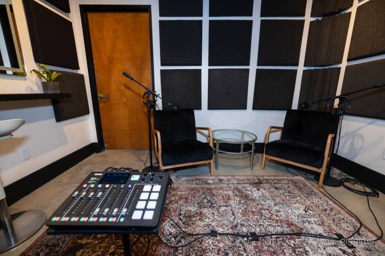  Podcast Recording Room 