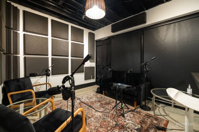  Podcast Recording Room 