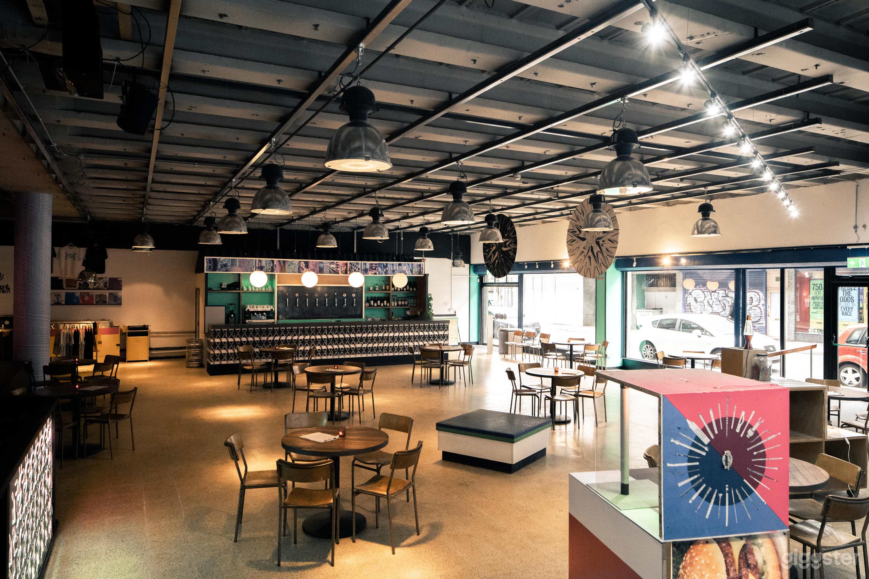 Interior towards bar