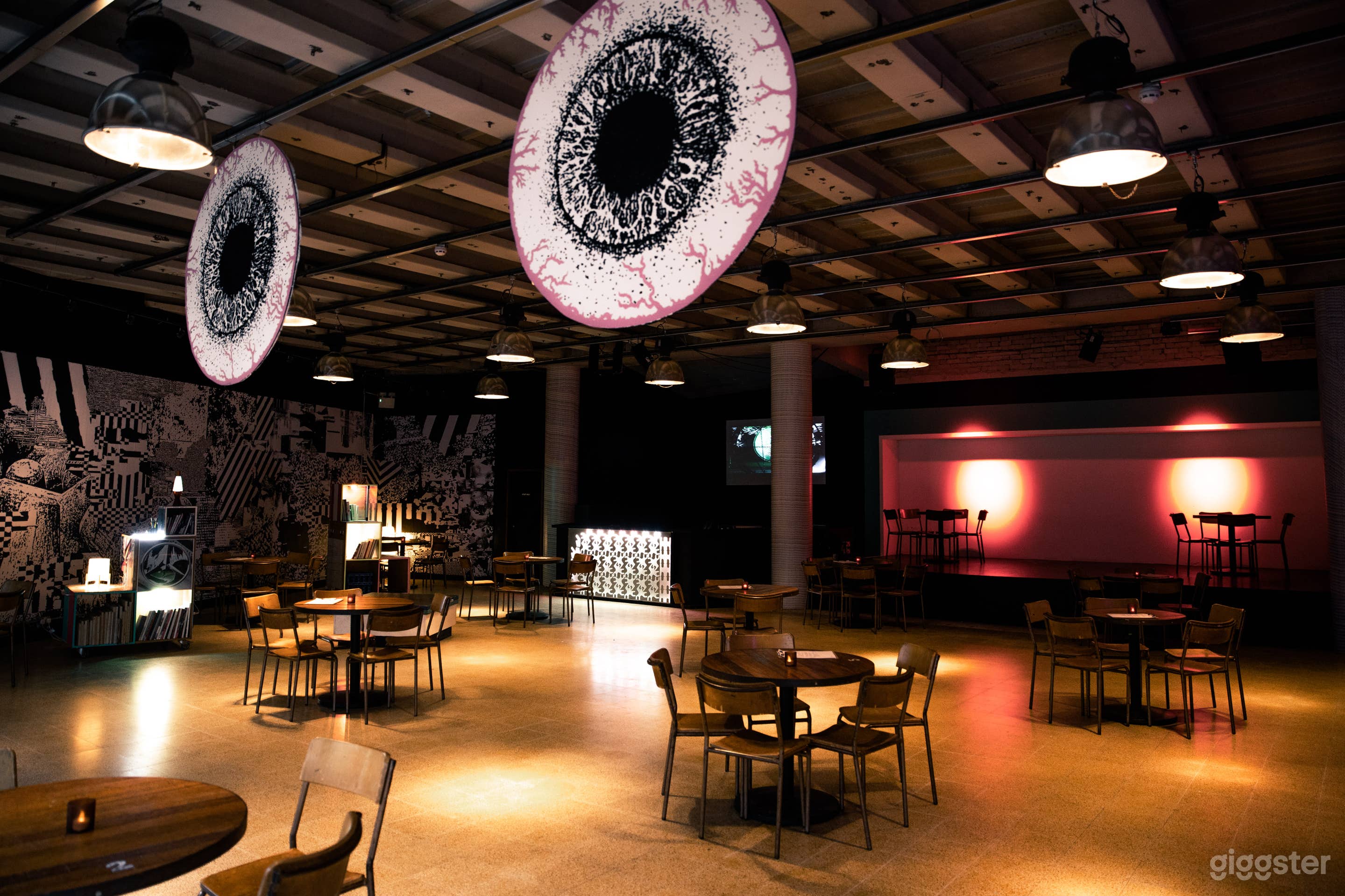 Interior towards stage