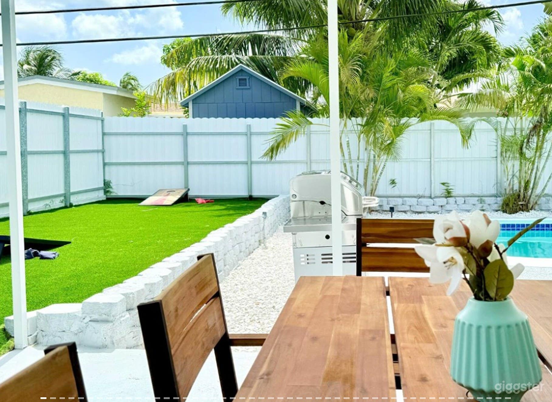 Palm House With Heated Pool, Arcade And Billiards Photo 3