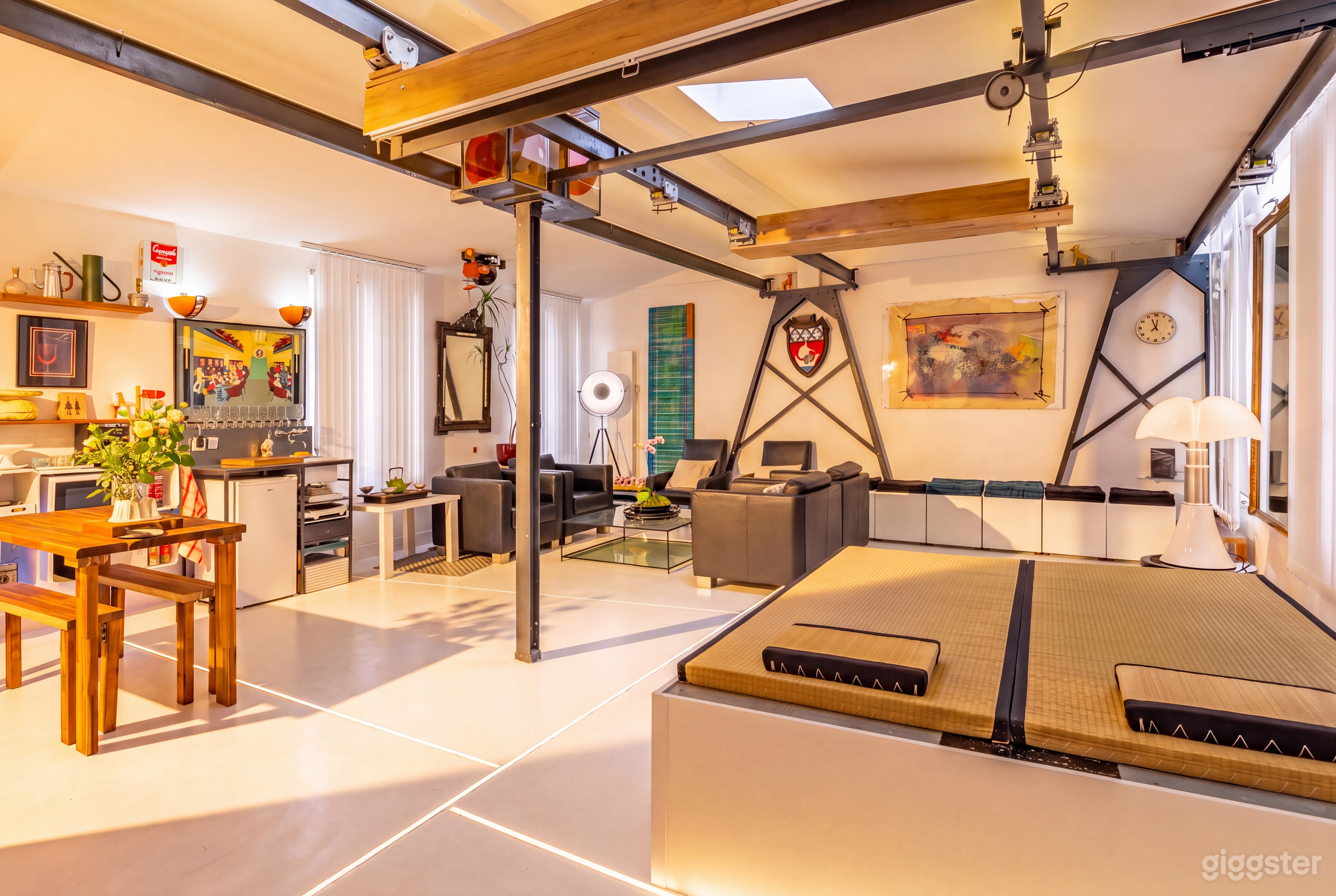 Photo de Loft Rétro-Futuriste x Atelier-shooting-Tournage-Podcast 2