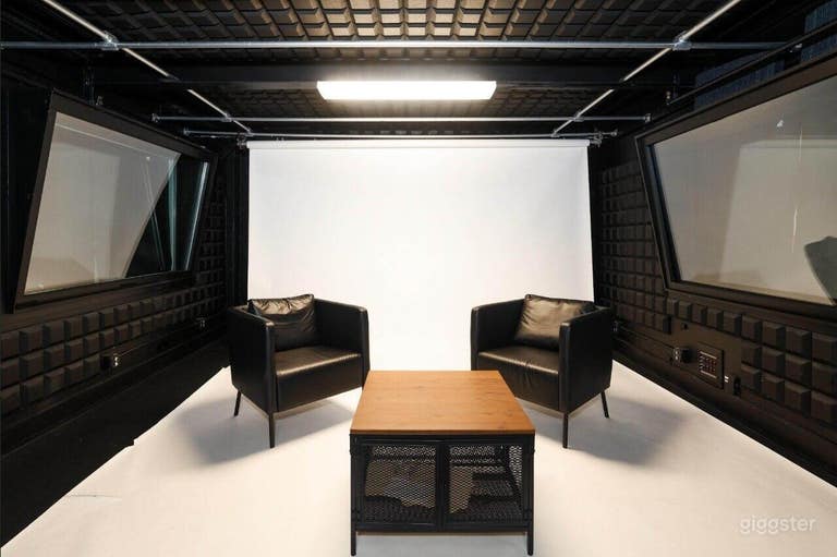  Encore Acoustic Podcast Studio with 3 Cameras 