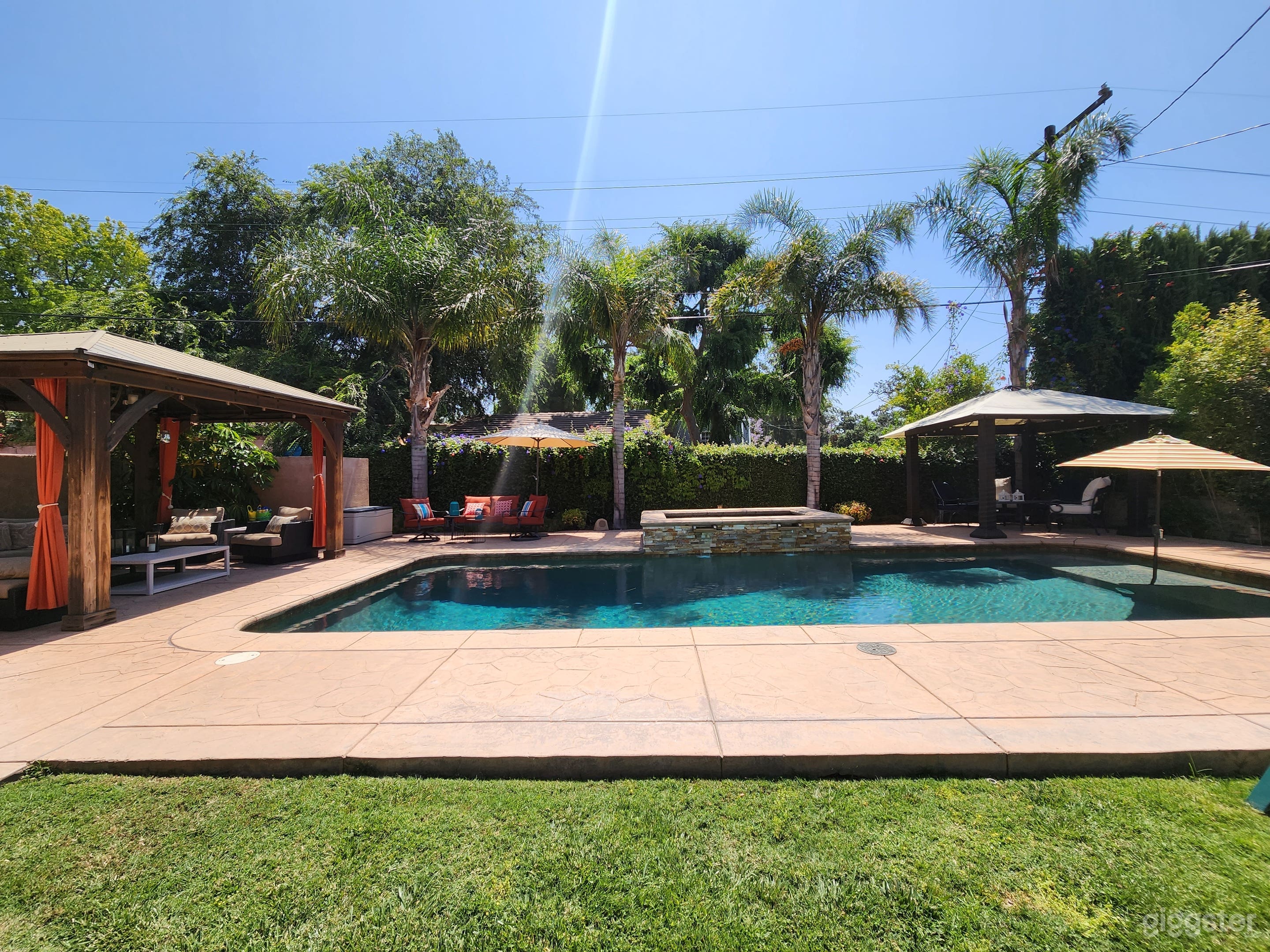 Tropical Pool + Waterfall | Film & Photo Production Location Photo 3