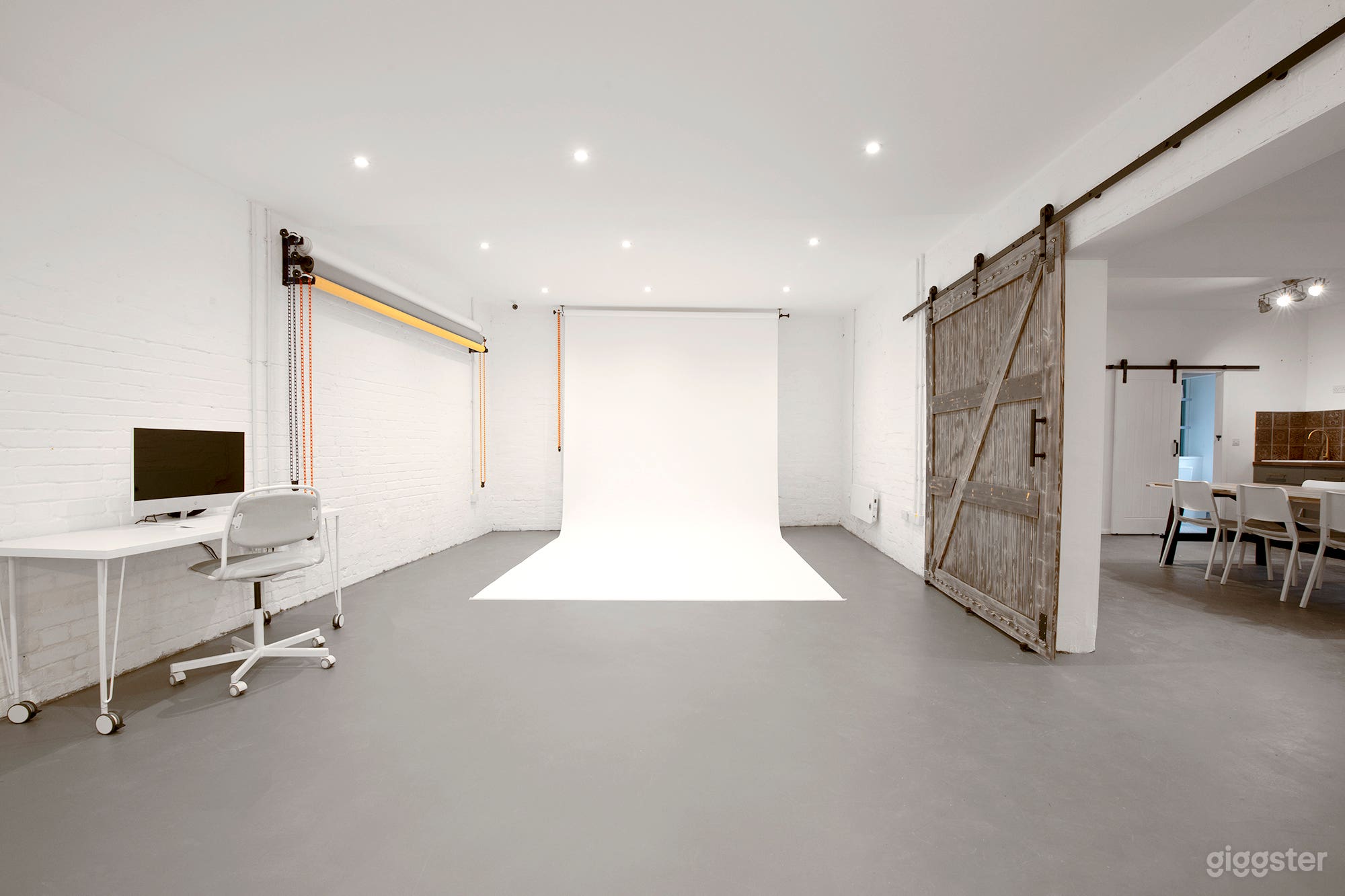 Front view of Studio 1