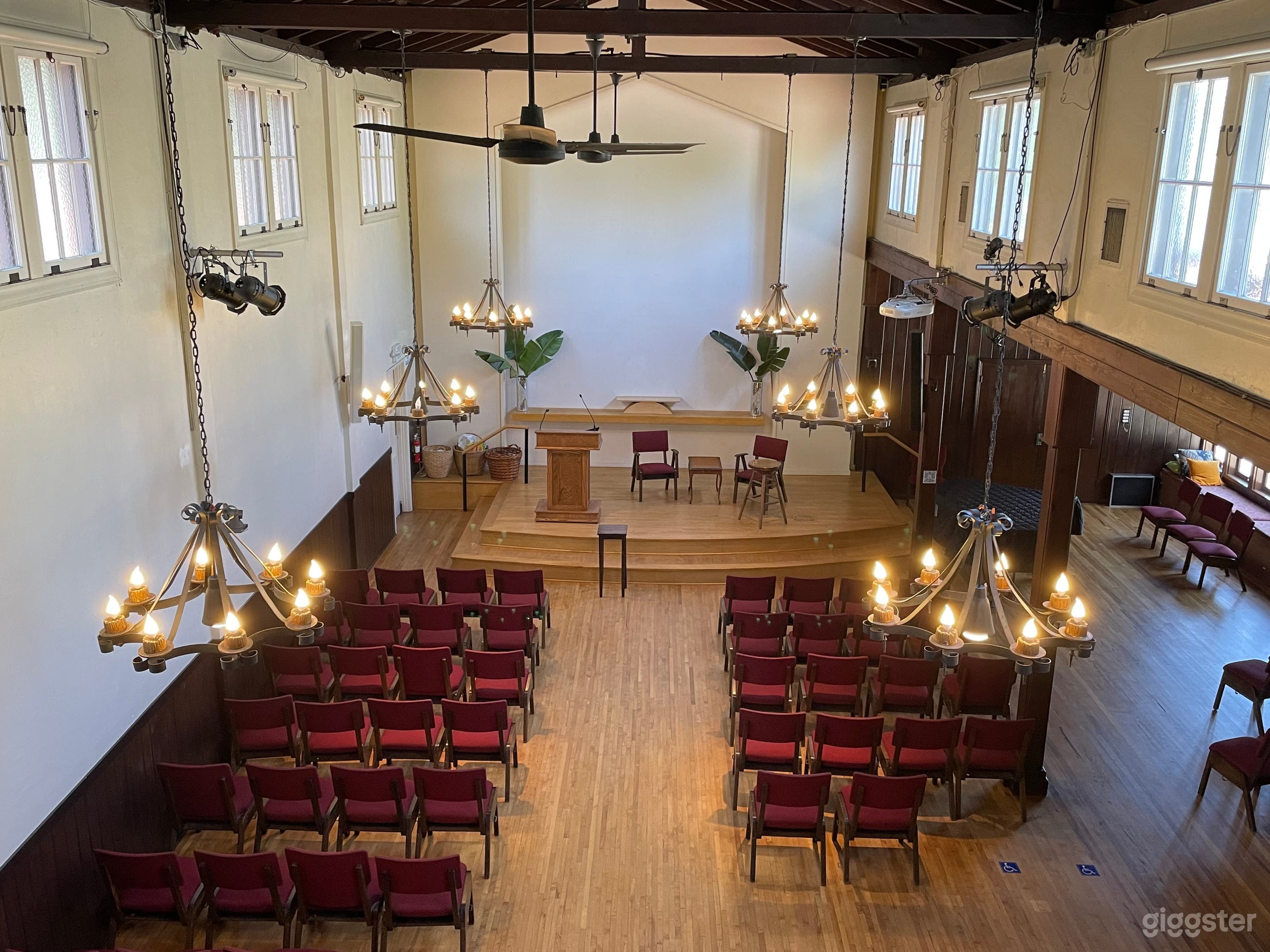The Sanctuary as seen from the Choir Loft