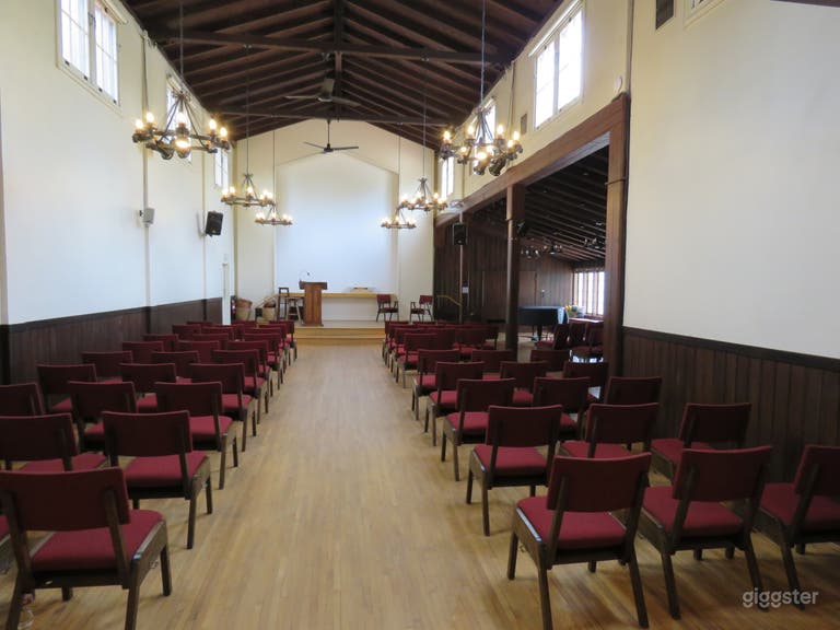  The Sanctuary with chairs 