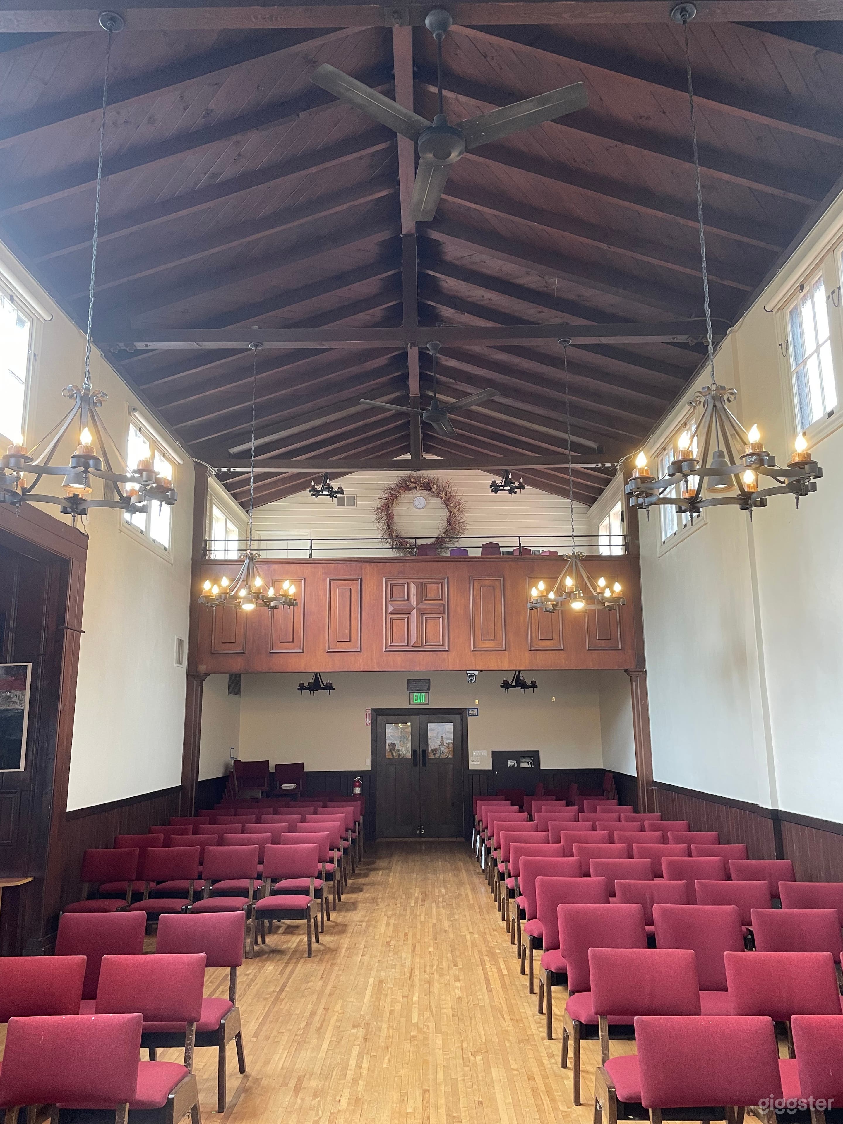 The Church Sanctuary and Choir Loft