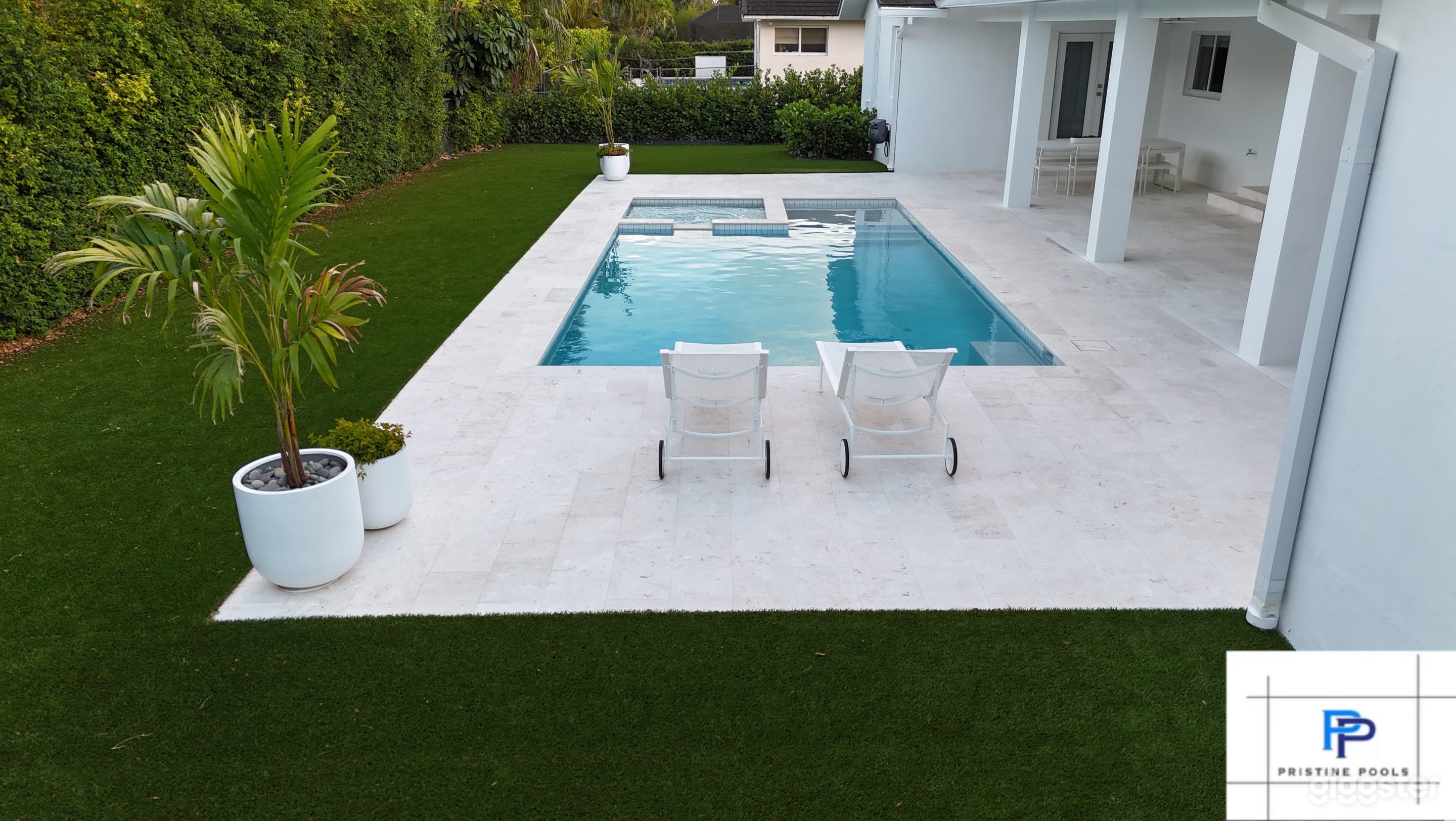 Bright Miami Modern Pool Oasis Photo 1
