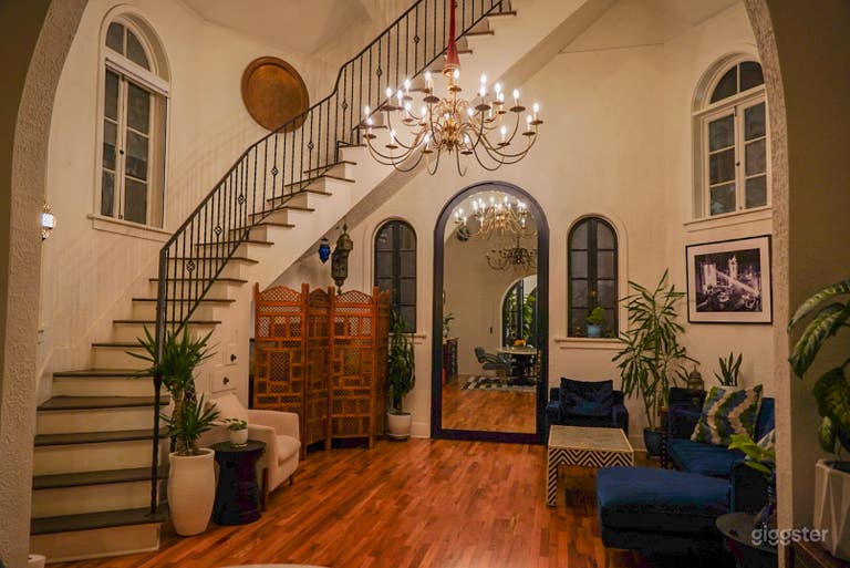  Spanish Revival Hollywood Home 