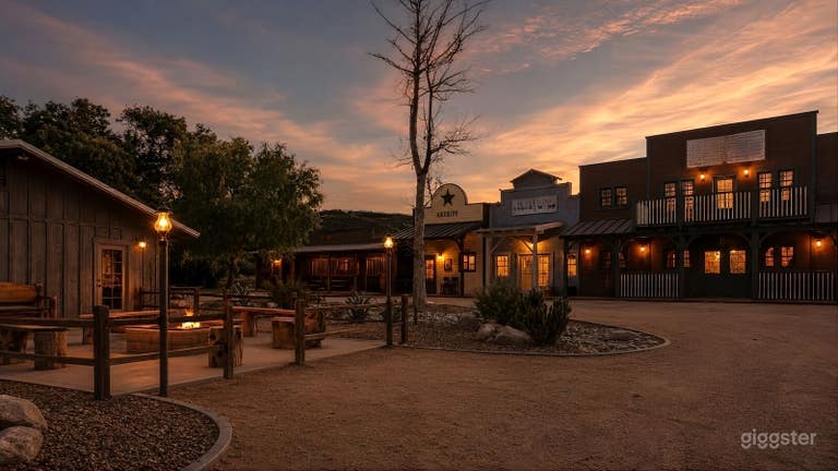  Cinematic Western Town Film Set in Temecula 