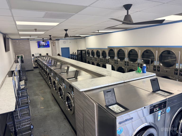  Real Working Laundromat for Movies, TV & Commercials 