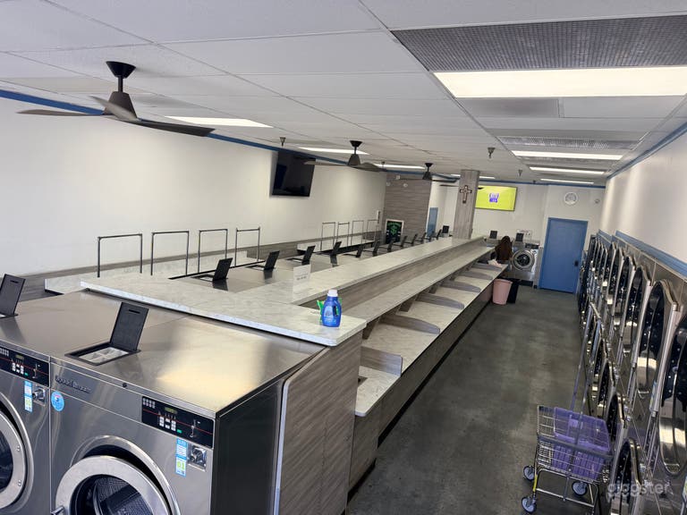  Real Working Laundromat for Movies, TV & Commercials 