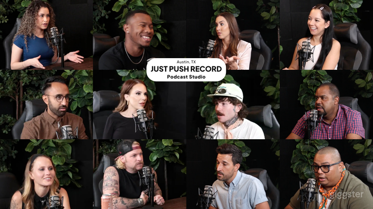  Use the same studio as 100&#x27;s of podcasters in Austin! 