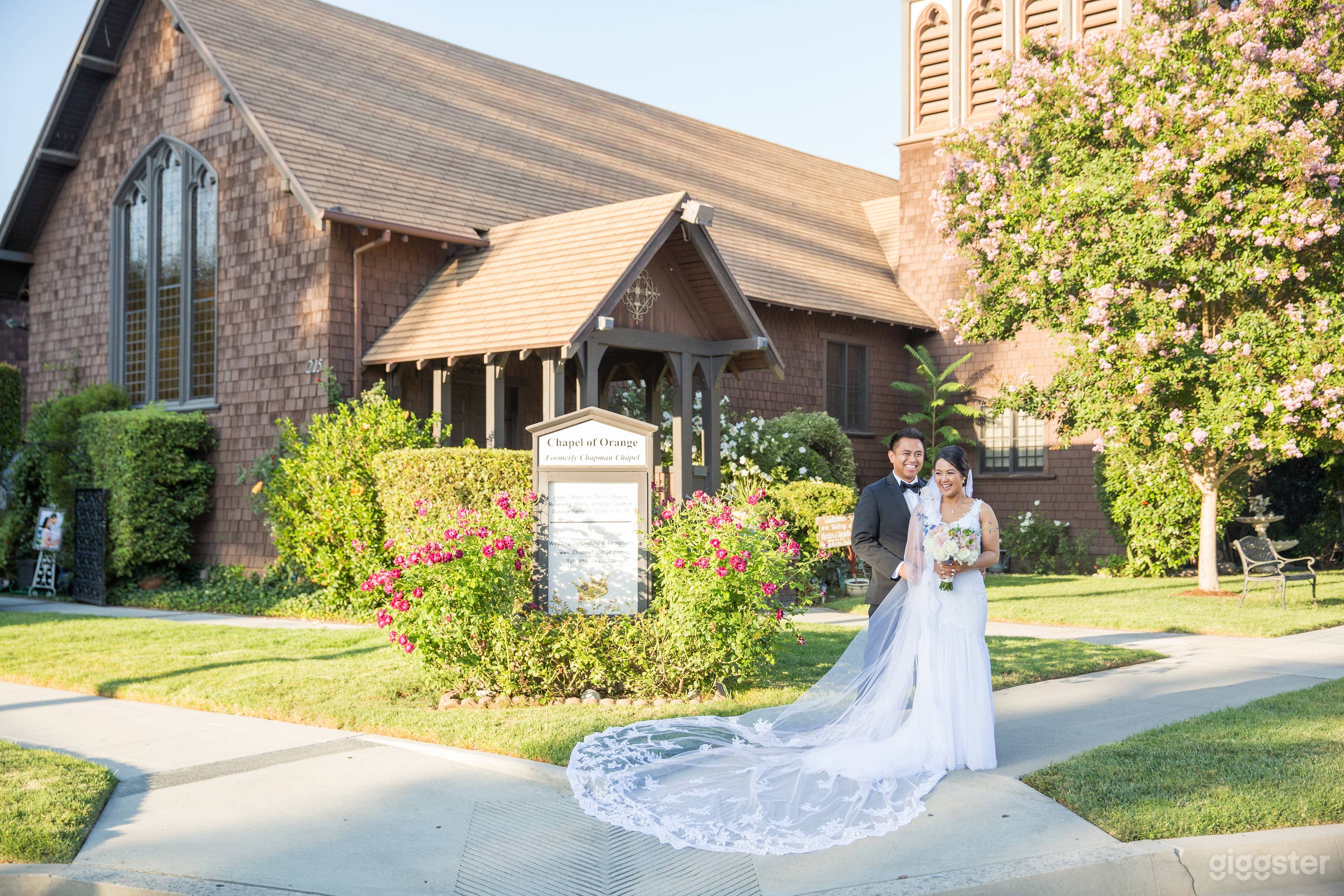The Gothic style chapel is the perfect setting for a wedding or your loved one's send off.