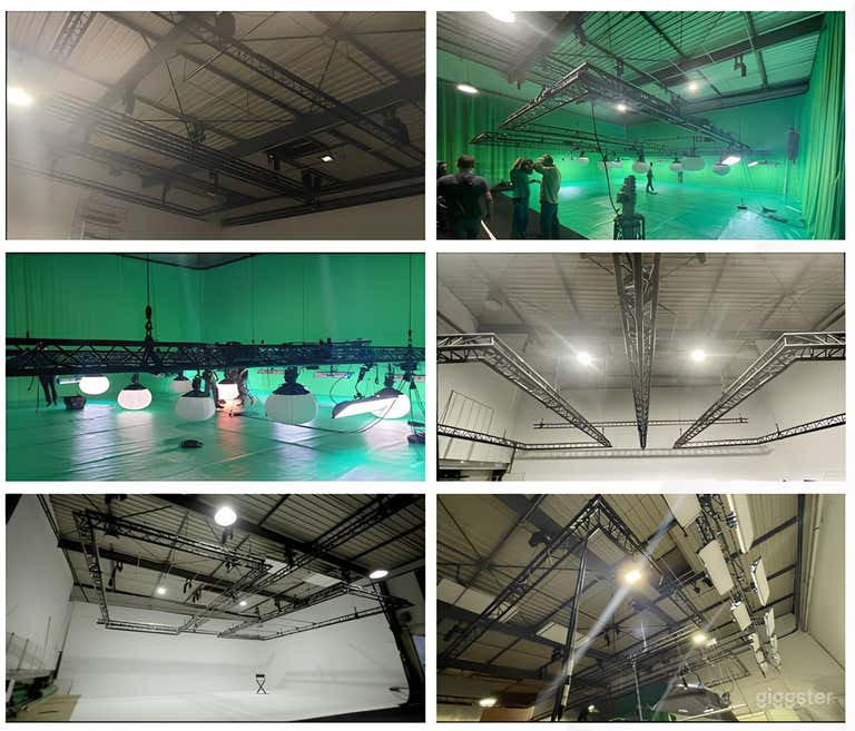  ESPACE A | Cyclo A x Grill x Fond Vert x Noir – 250m² 