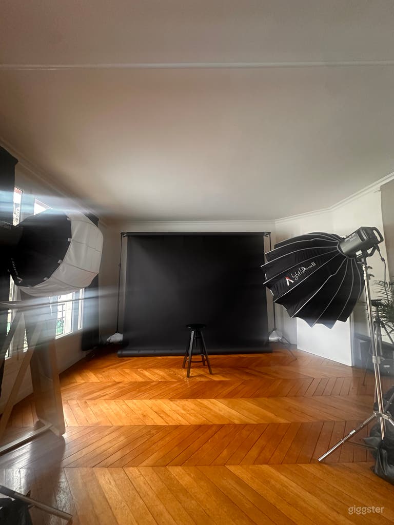  Studio photo haut de gamme dans un appartement haussmannien 