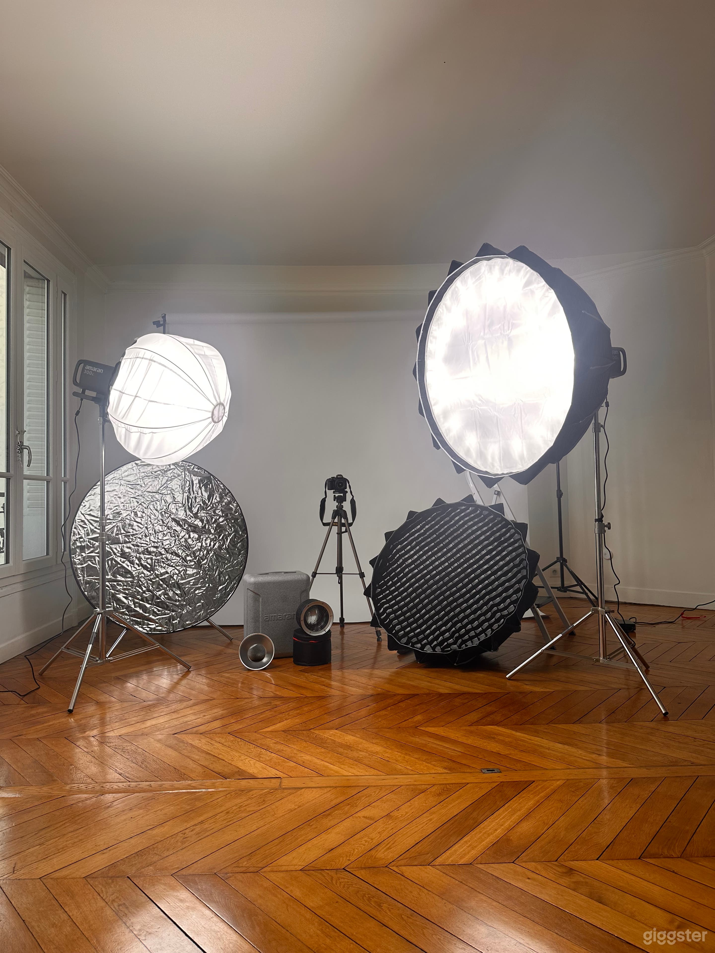 Studio photo haut de gamme dans un appartement haussmannien Photo 2