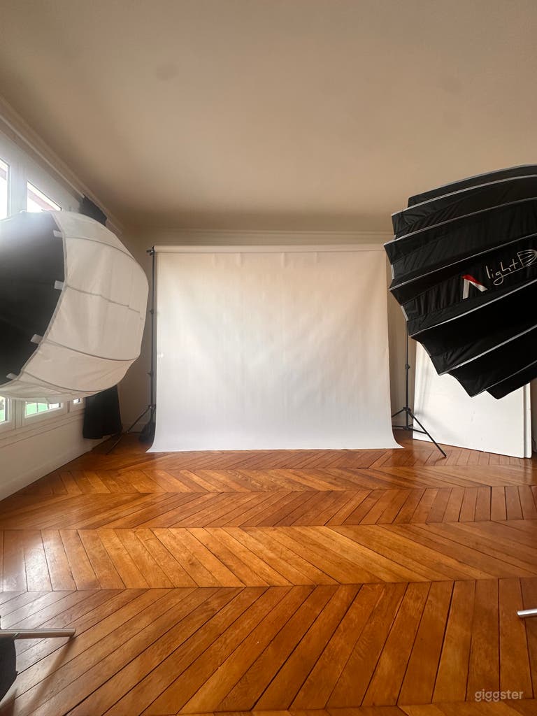  Studio photo haut de gamme dans un appartement haussmannien 
