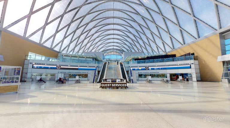  Iconic Transportation Hub/ Airport for Films 