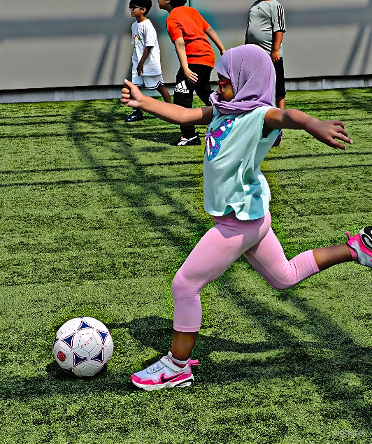 Full-Size Football Field Photo 4