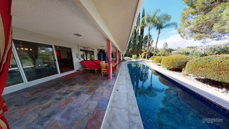  SOPHISTICATED FILM VENUE SHERMAN OAKS HOUSE/POOL 