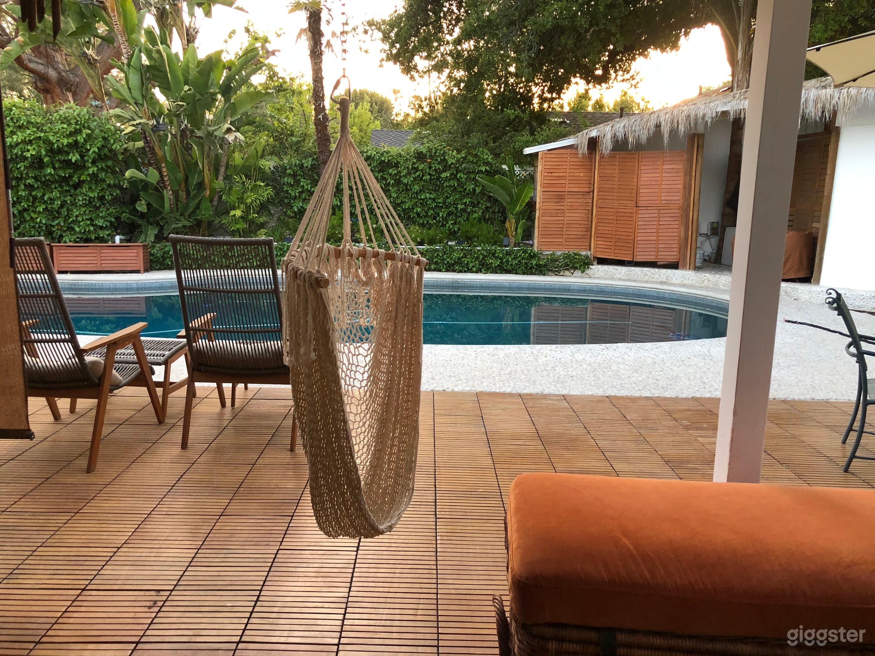 Relaxing outdoor living with pool and gardens Photo 2