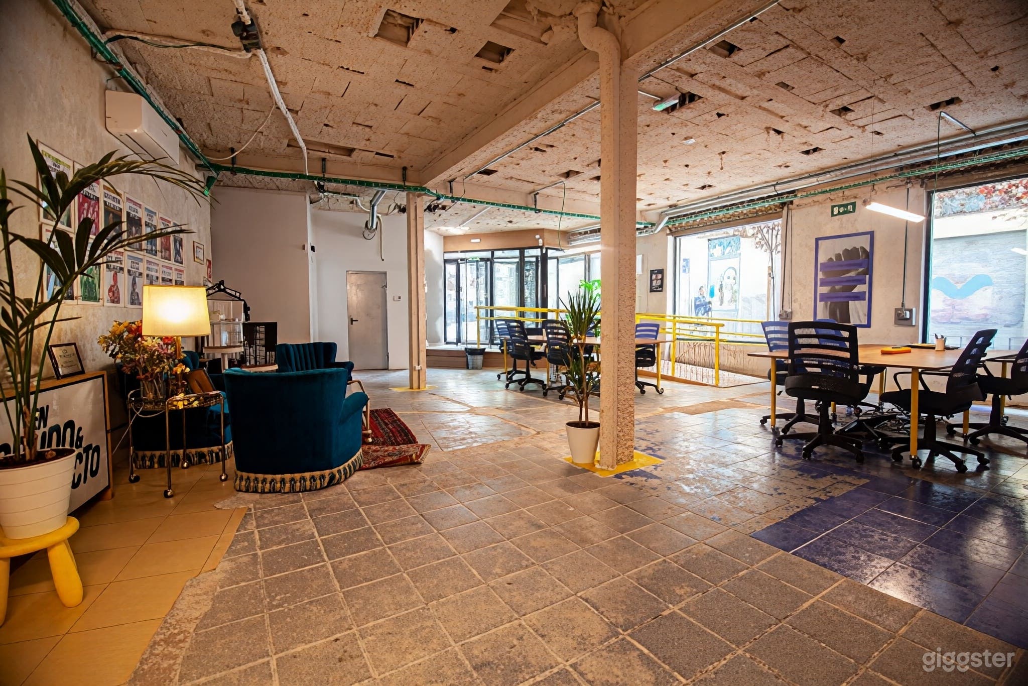 Espacio para eventos diáfano y de estilo industrial Foto 4