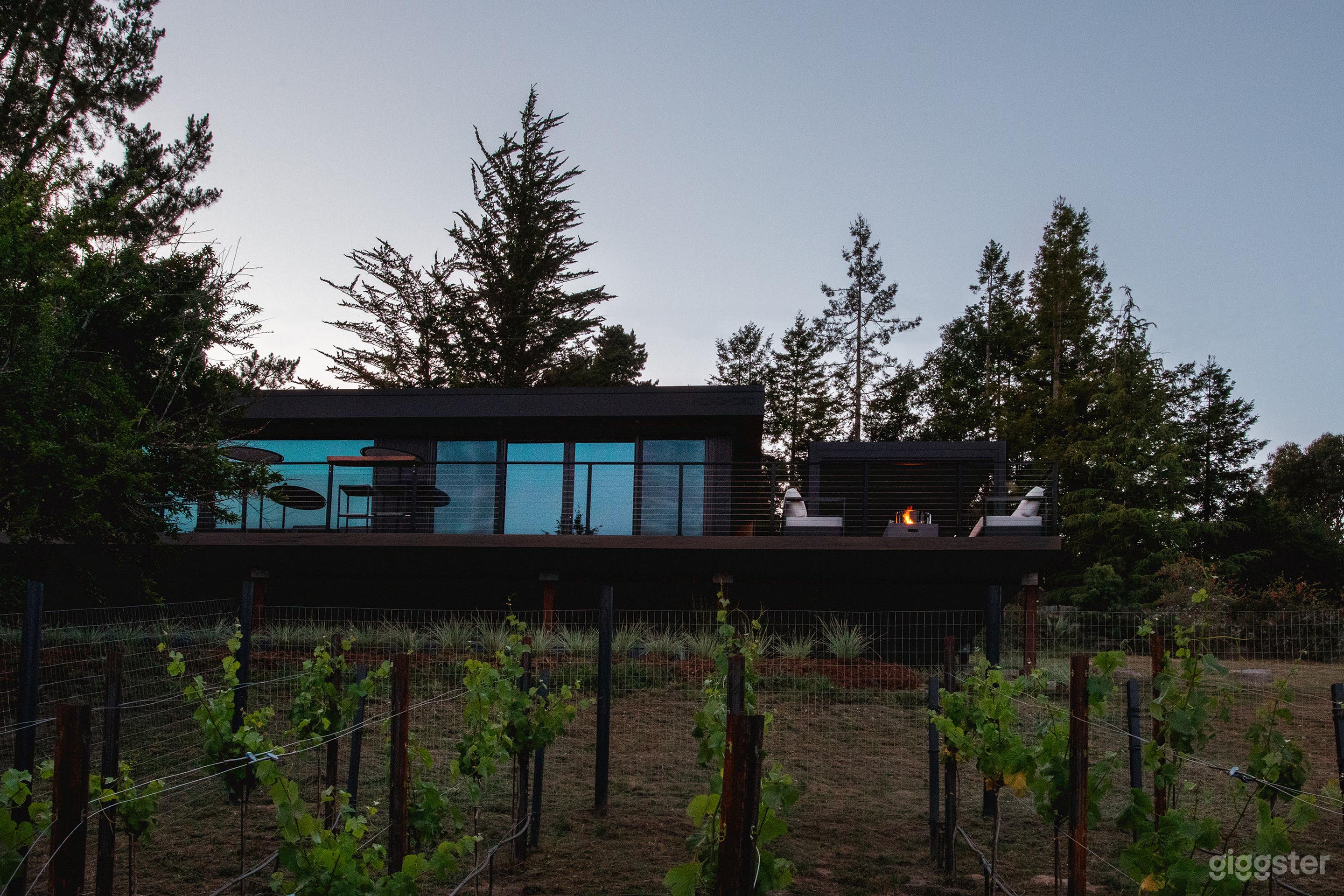 Modern Container Home with Vineyard Views Photo 1