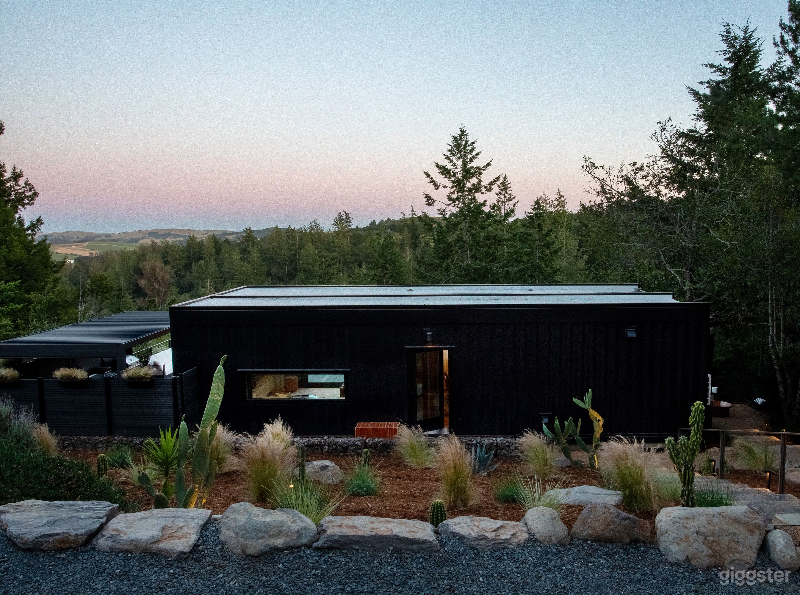 Modern Container Home with Vineyard Views Photo 2