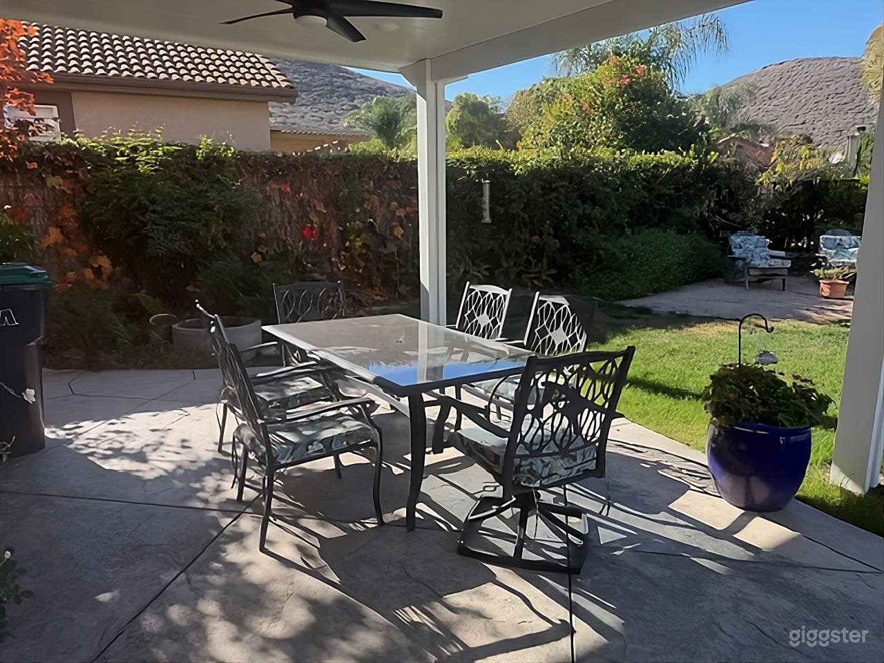 Modern Suburban Backyard Photo 1