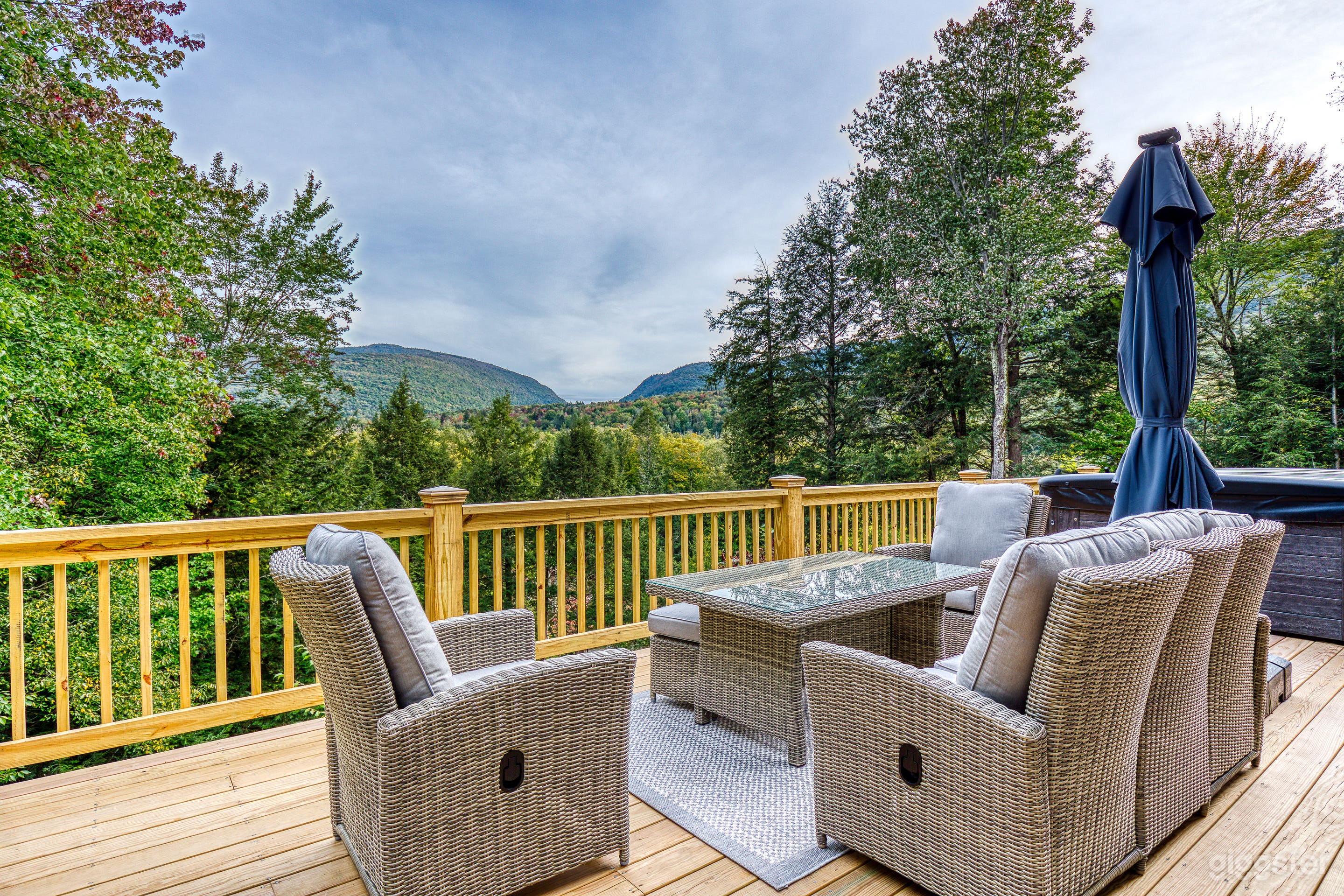 View of the mountains