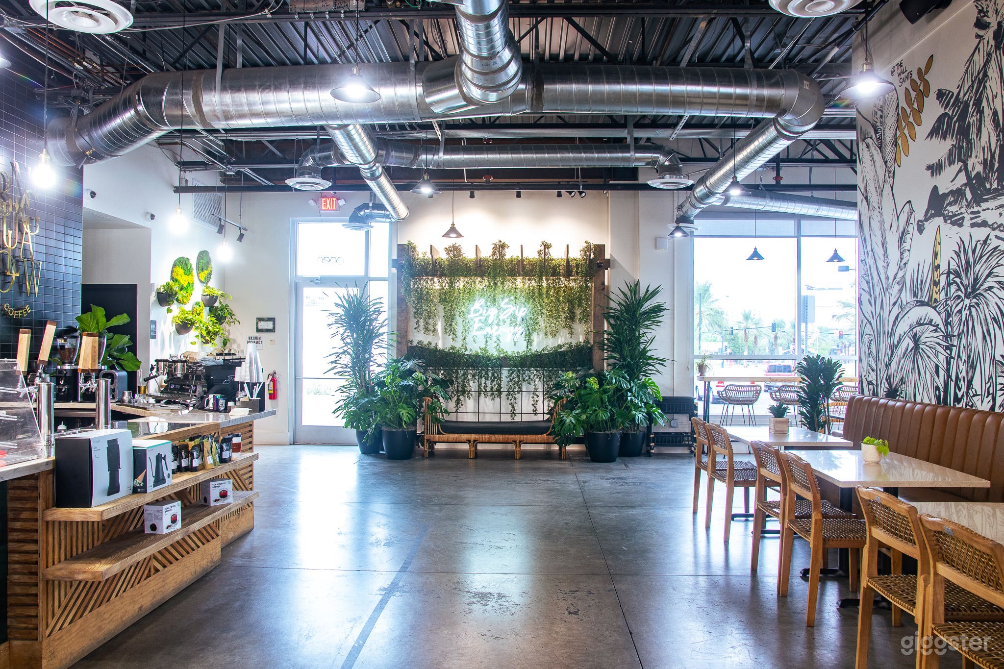 Upleveled Cafe with Natural Light Photo 2