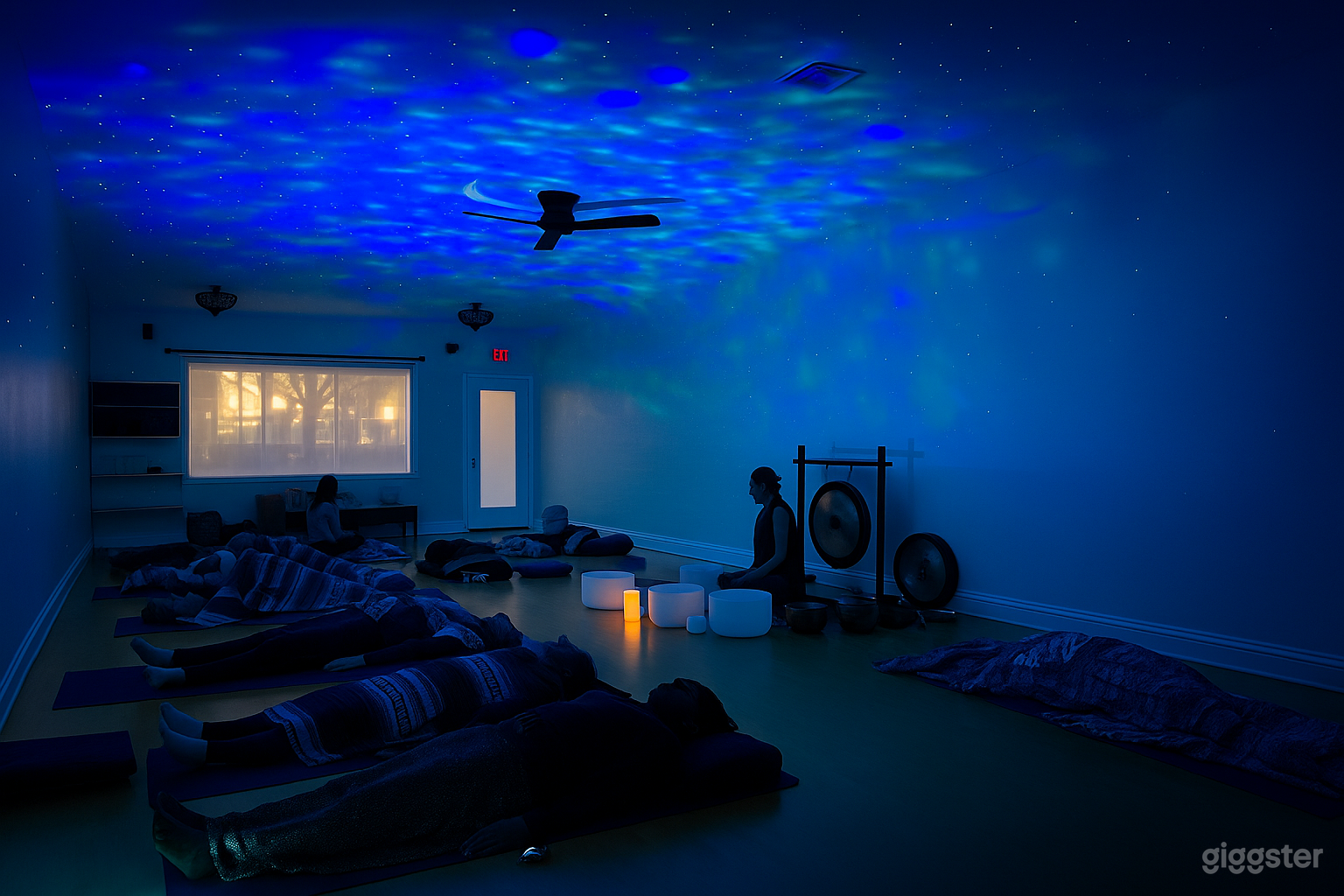 Peaceful Indoor Space for Breathwork &amp; Evening Wellness Rituals!