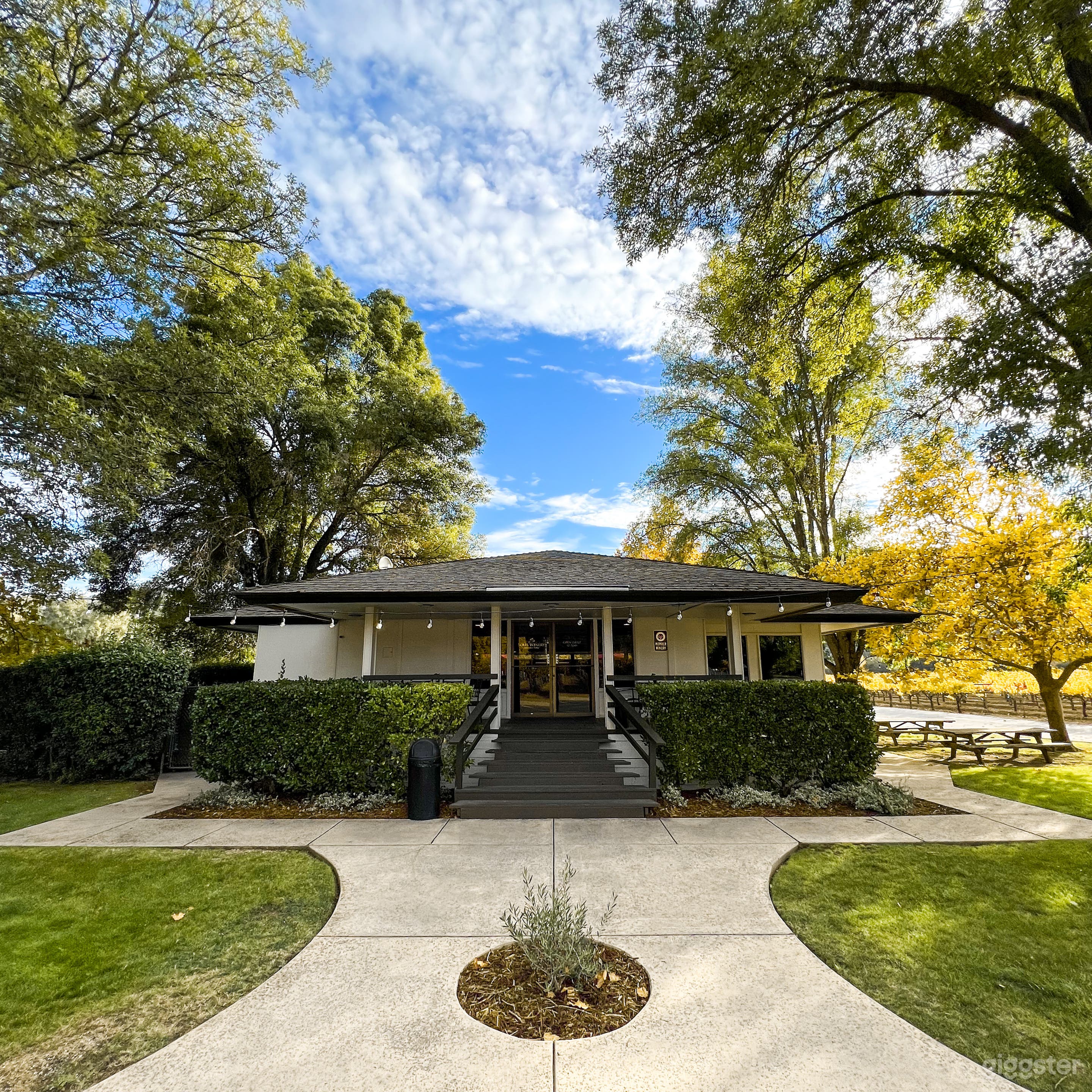 View of front of tasting room